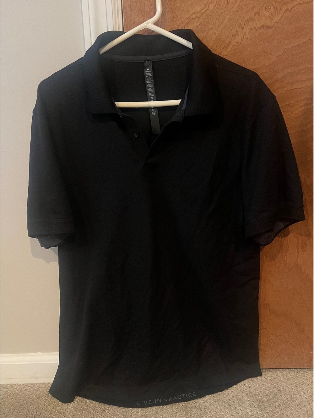 Black Lululemon Men’s Polo